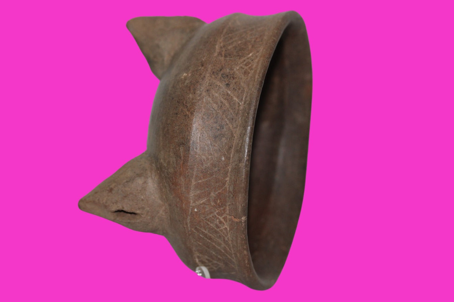 Pre Columbian Authentic Artifact Michoacan Tripod Rattle Bowl Mexico COA J16