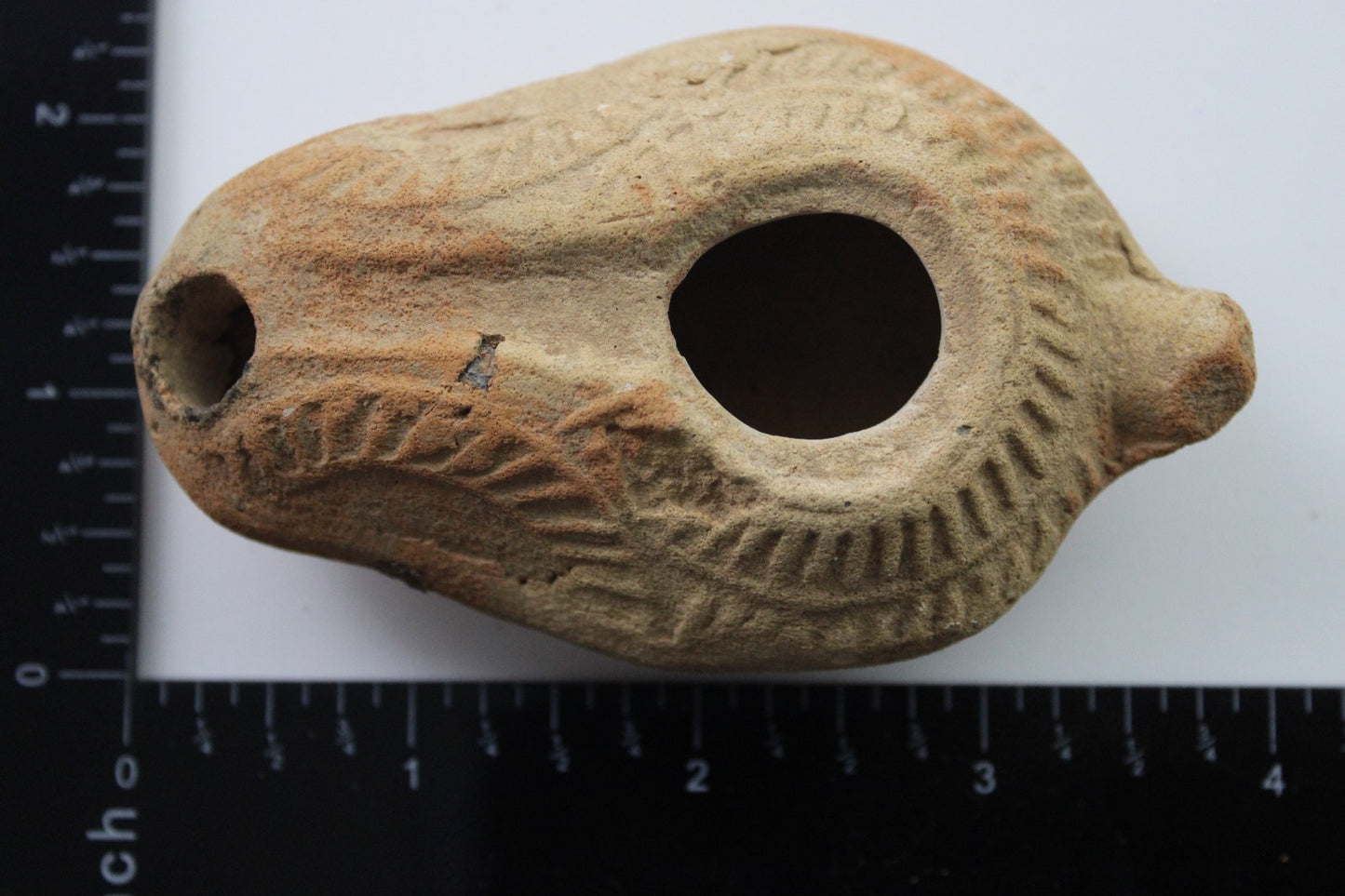 Ancient Holy Land Oil Lamp Artifact From Jesus Christ Home Land 100-500AD COA 66