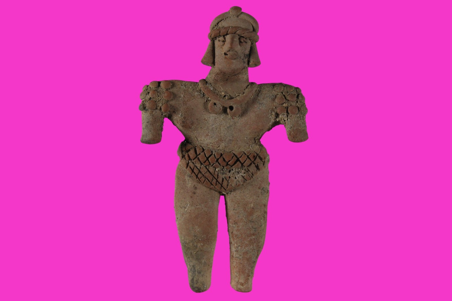 Pre Columbian Artifact hi Quality Shaft Tomb Figure Colima Mexico 100BC COA 280