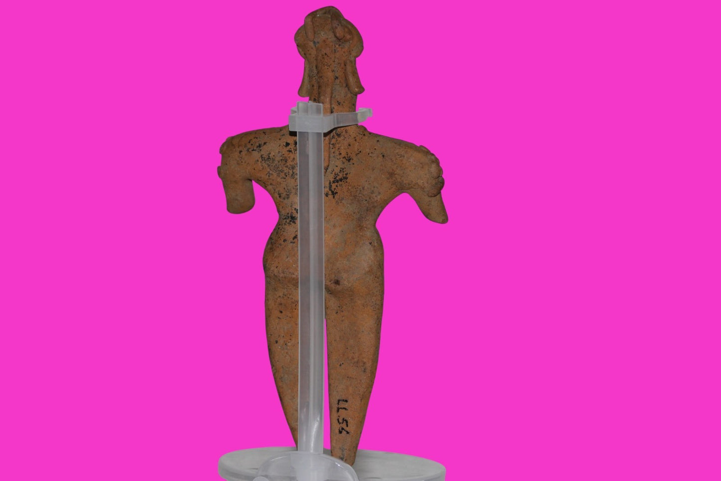 Pre Columbian Artifact 7 Inch Shaman Tomb Figure Colima Mexico 100 BC COA 234