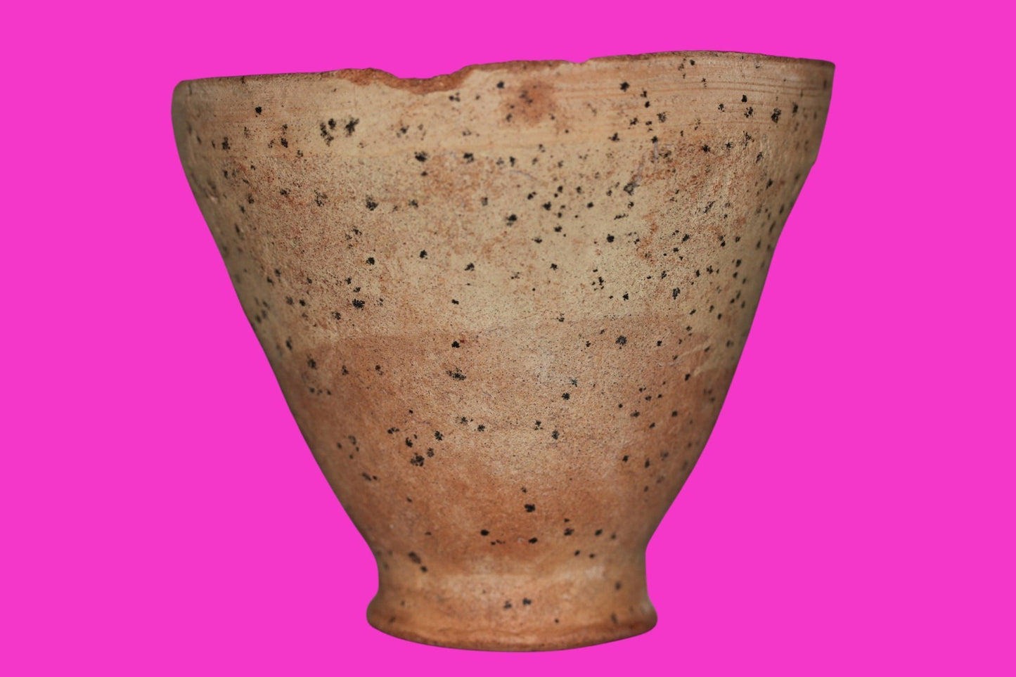 Time of Abraham Holy Land Artifact Ancient 4000 Year Old Cup  2000 BC COA J143