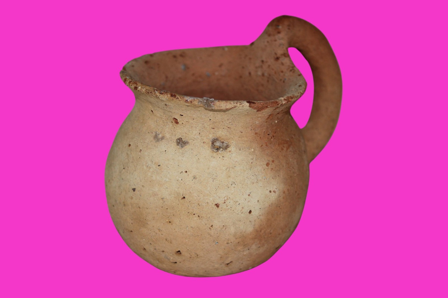 Time Of Abraham Holy Land Artifact Ancient 4000 Year Old Cup 2000 BC COA 25