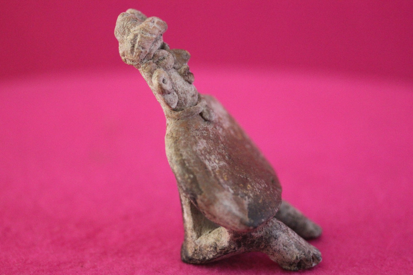 Pre Columbian Authentic Artifact Rare Skirted Tomb Figure Colima Mexico COA 183
