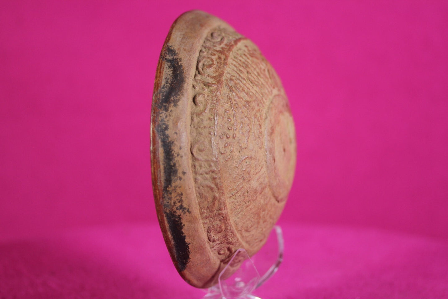 Authentic Pre Columbian Artifact Mayan Molded Bowl Yucatan 250-900 AD COA J98