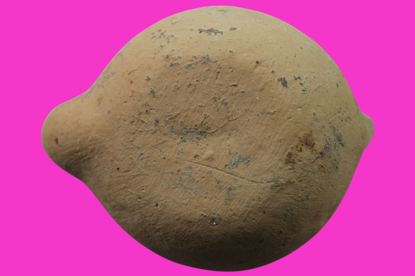 Ancient Holy Land Oil Lamp Artifact Land of Jesus Christ 100 BC-200 AD COA J149