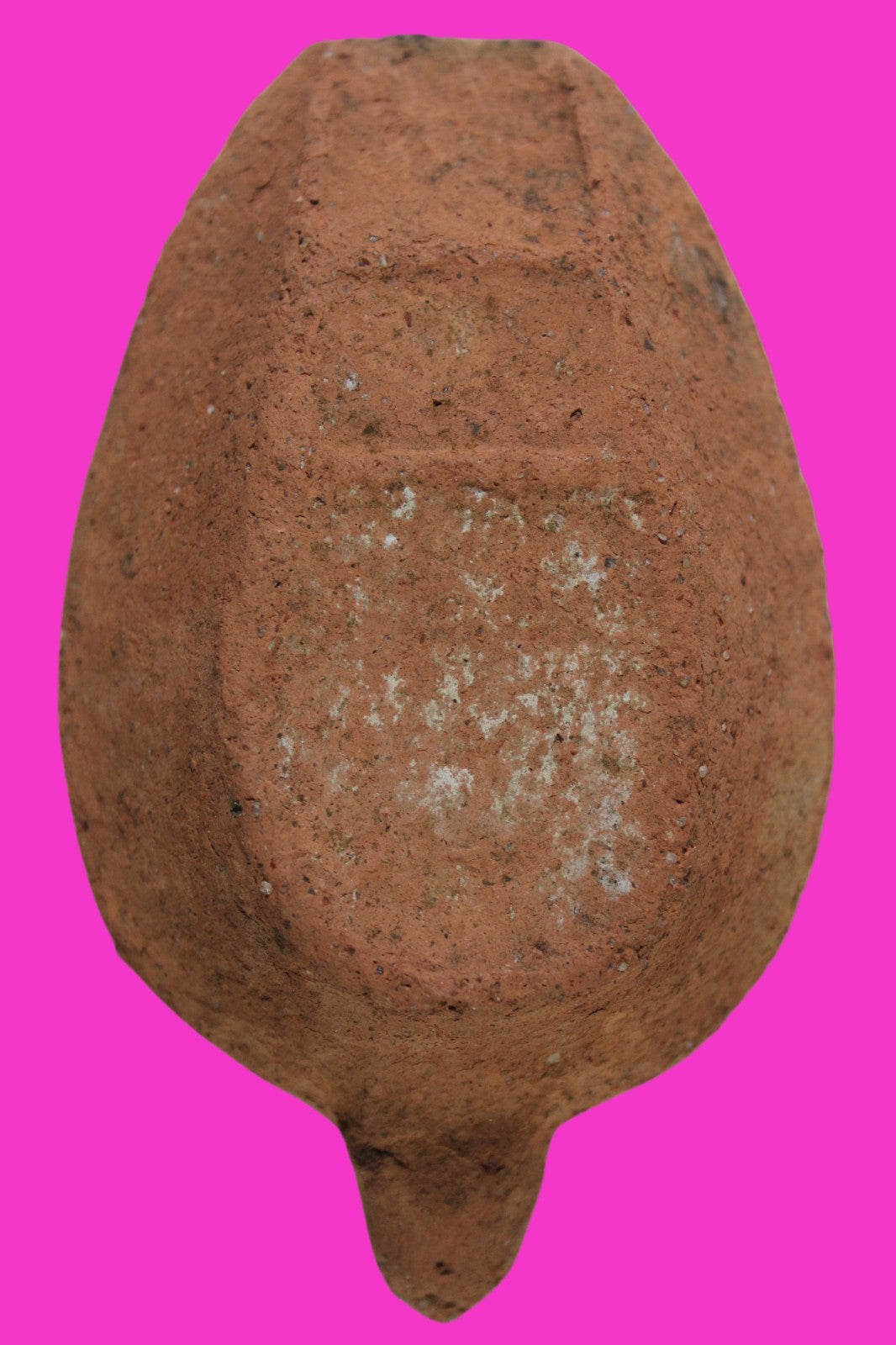 Oil Lamp Holy Land Ancient Artifact Jesus Christ Home Israel 300-600 AD COA 130