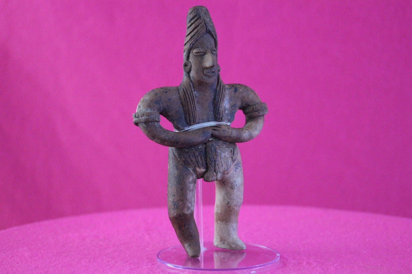 Pre Columbian Artifact Authentic Tomb Figure Colima Mexico 100 BC-250 AD COA 159