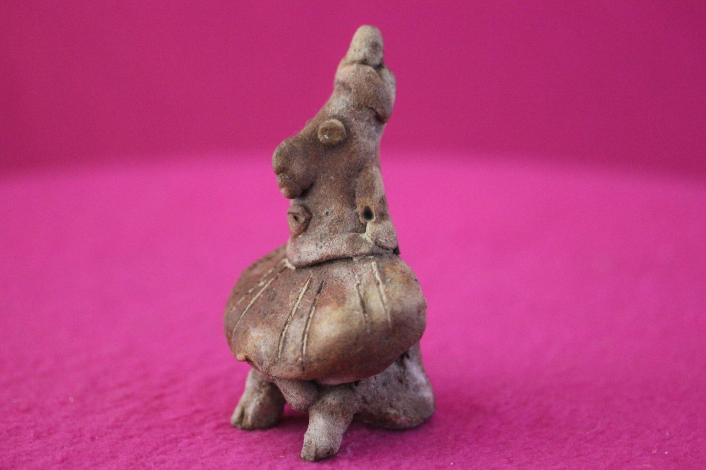 Pre Columbian Authentic Artifact Rare Skirted Tomb Figure Colima Mexico COA 181