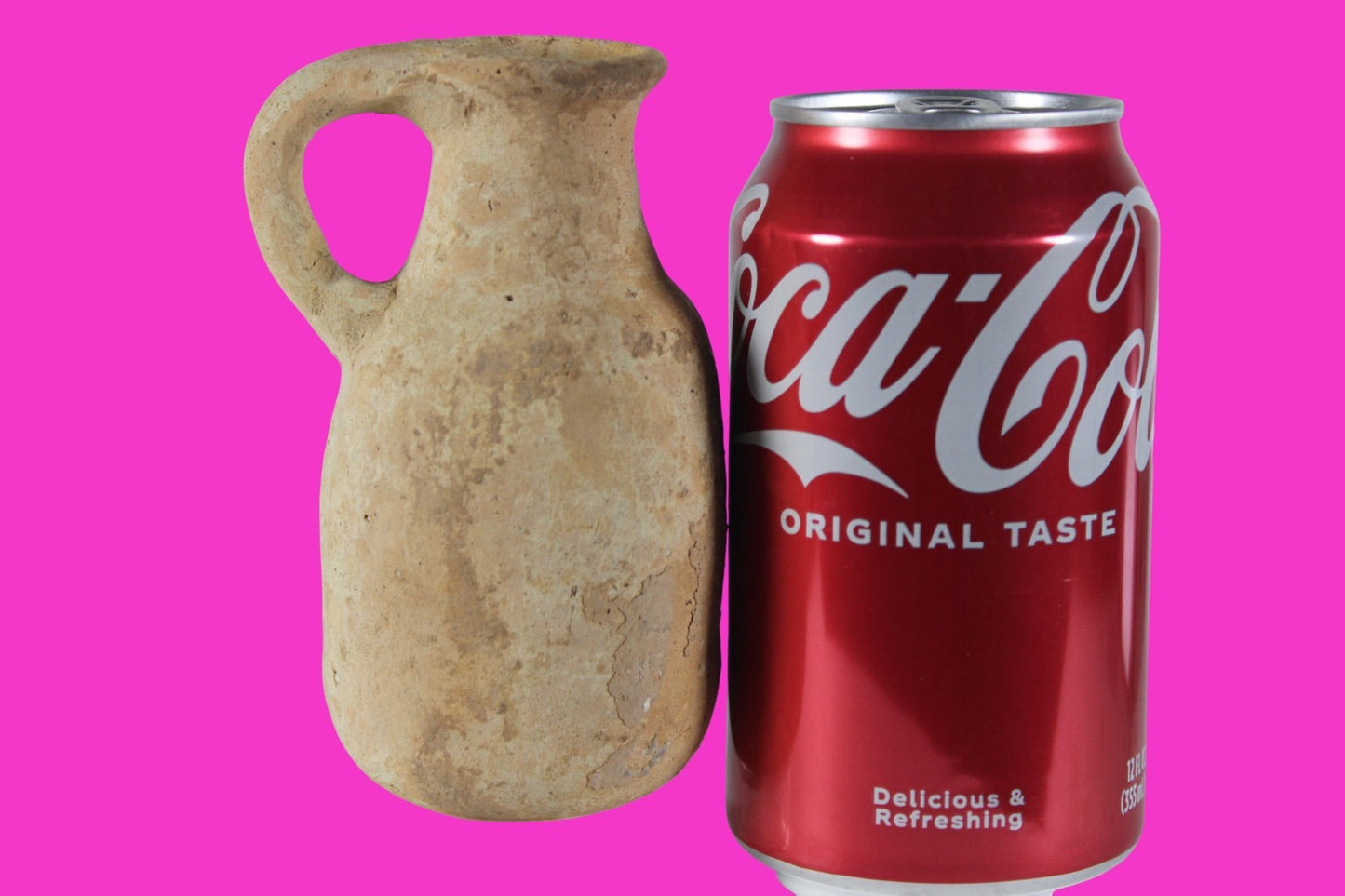 Time of Jesus Christ Ancient Holy Land Artifact Herodian Jug 50BC - 100AD COA 27