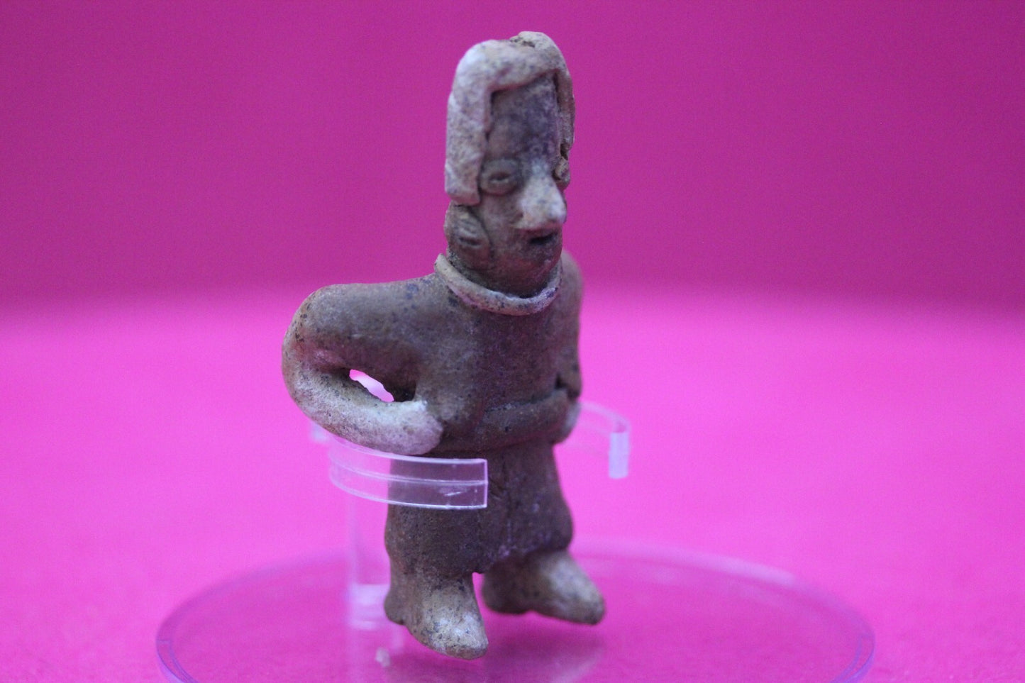 Pre Columbian Artifact Authentic Rare Grandma Tomb Figure Colima Mexico  COA 152