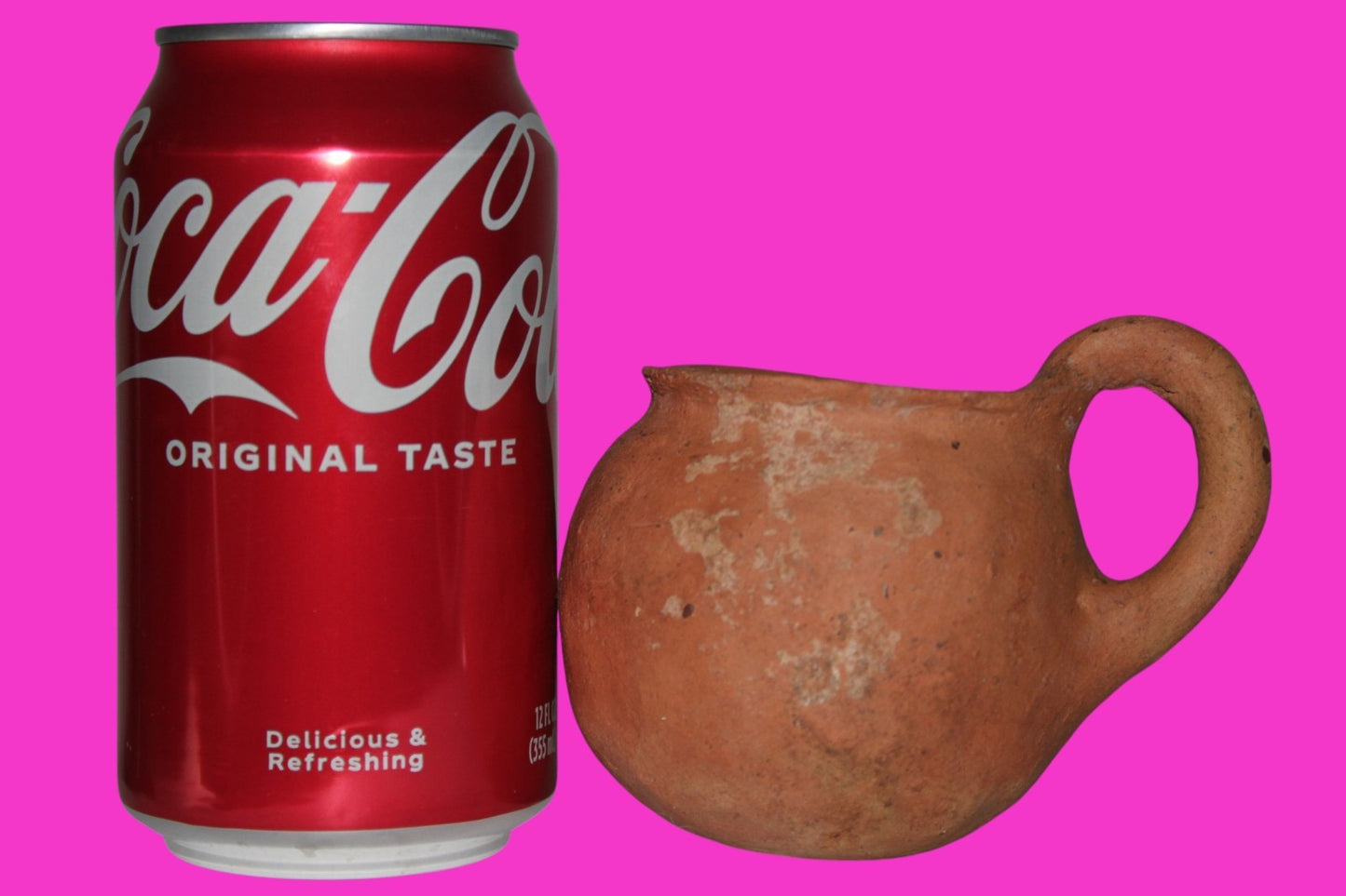 Holy Land Artifact Ancient 4000 Year Old Cup Time of Abraham 2000 BC COA J120