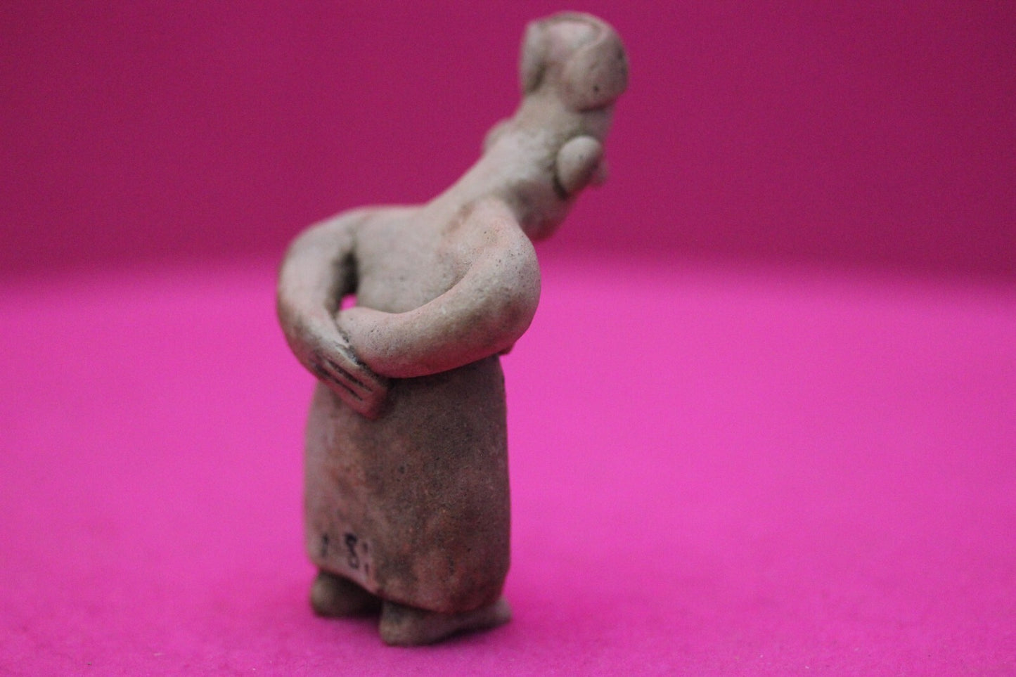 Pre Columbian Artifact Authentic Rare Grandma Tomb Figure Colima Mexico COA 156
