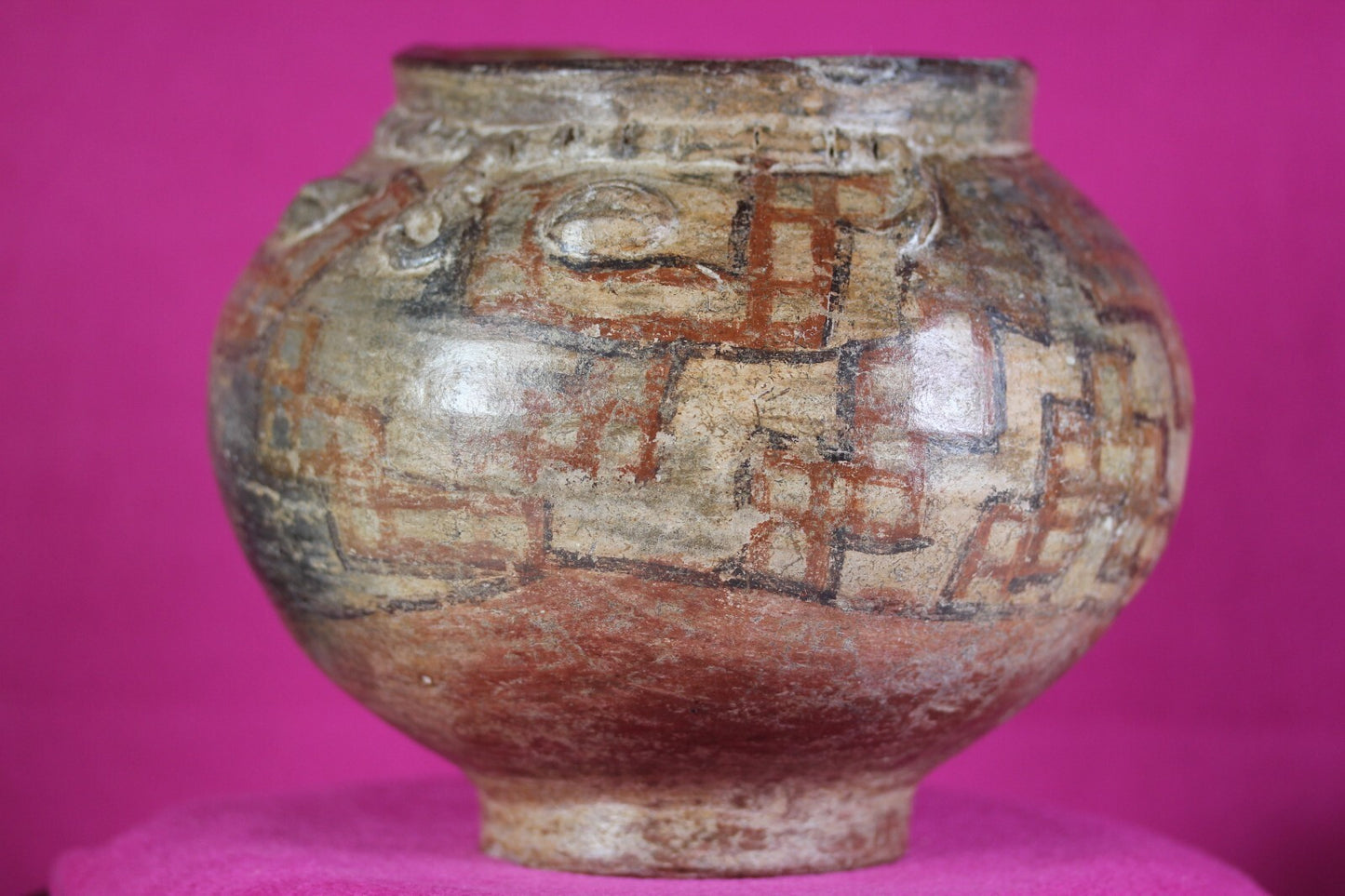 Authentic Pre Columbian  Artifact  Bowl Nicoya Costa Rica 800-1200 AD COA J22