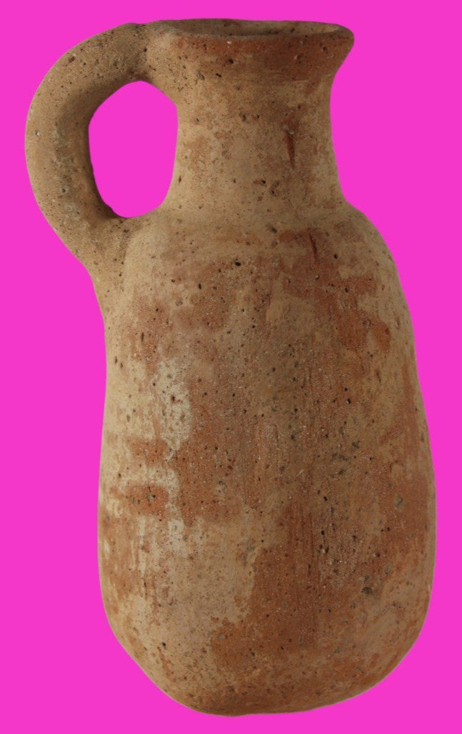 Time of Jesus Christ Ancient Holy Land Artifact Herodian Jug 50BC - 100AD COA 30