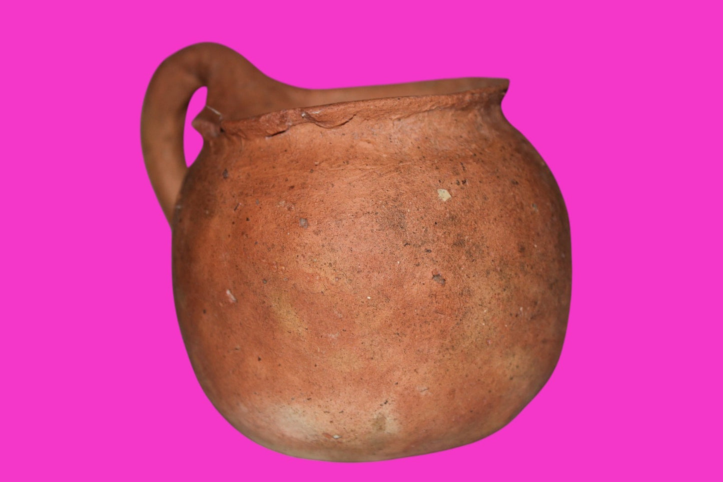 Holy Land Artifact Ancient 4000 Year Old Cup Time of Abraham 2000 BC COA J120