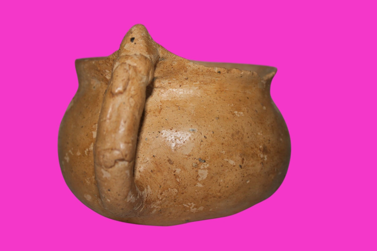 Time of Abraham Holy Land Artifact Ancient 4000 Year Old Cup 2000 BC COA J117