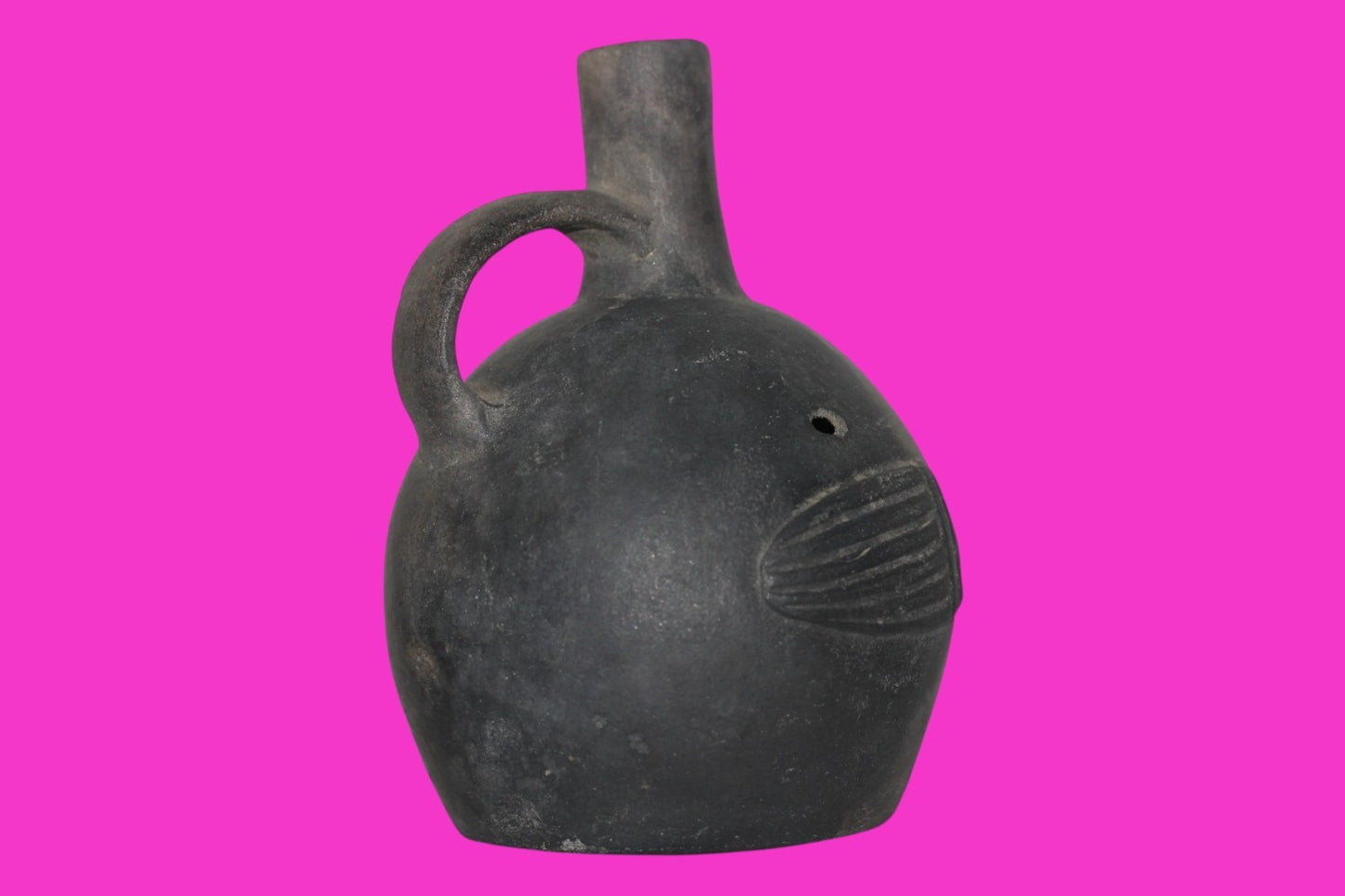 Pre Columbian Artifact Authentic Inca Water Vessle 1425 to 1500 AD Peru COA 219