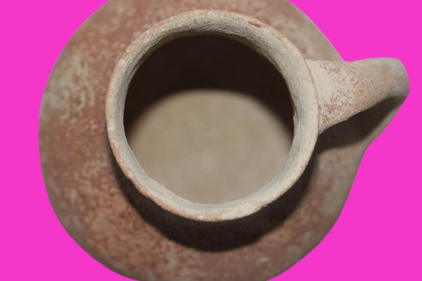 Holy Land Authentic Artifact Jesus Christ Home Land Juglet 100BC-400AD COA J35