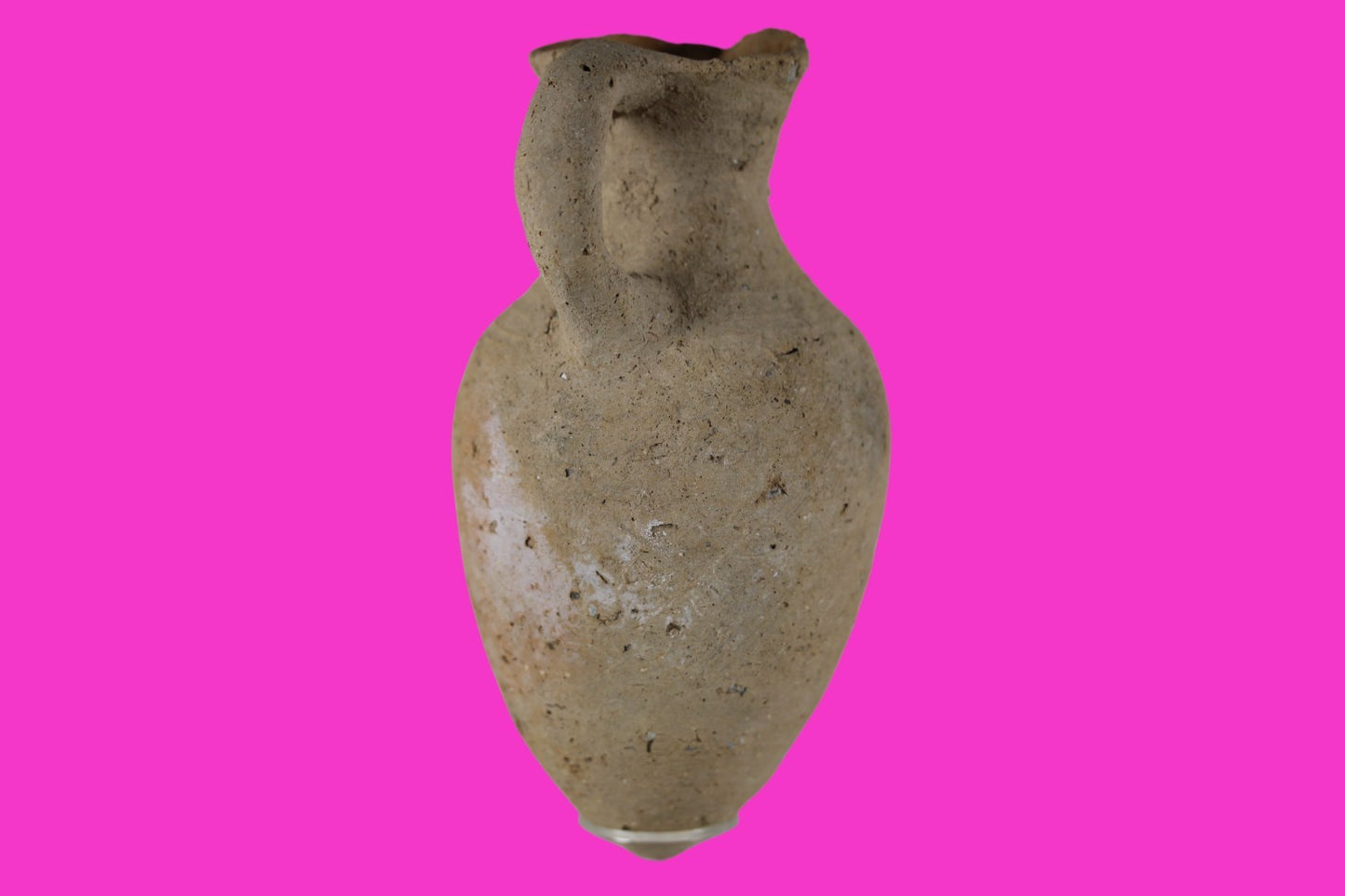 Time of Abraham Holy Land Artifact Ancient 4000 Year Old Jug 2000-1550 BC COA 46