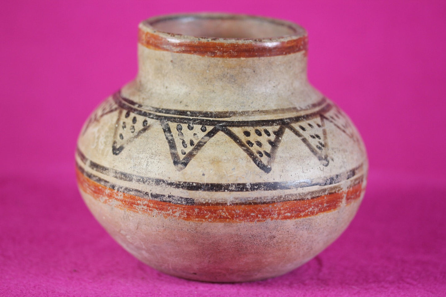 Pre Columbian Authentic Artifact Decorated Bowl Costa Rica 700-1400 AD COA J99