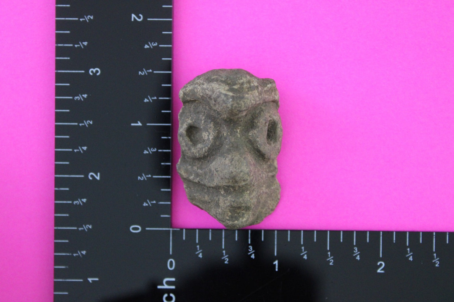 Puerto Rico Taino Pre Columbian Pottery Artifact FREE Display Case 1000AD COA 97