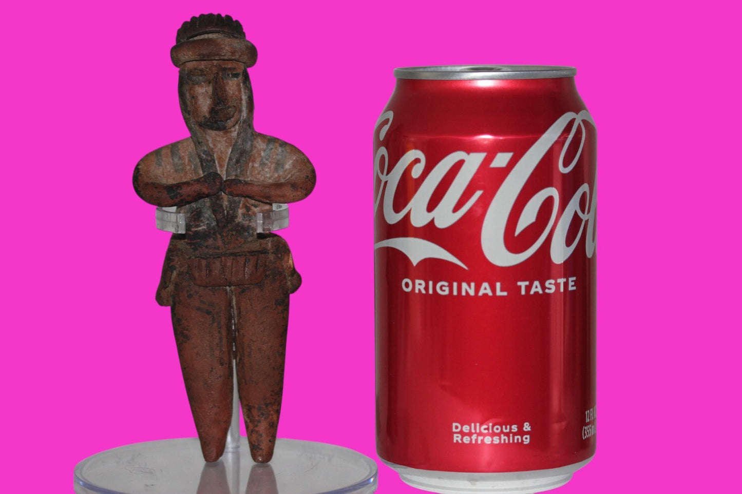 Pre Columbian Authentic Artifact Pretty Lady Tomb Figure Colima Mexico COA 16