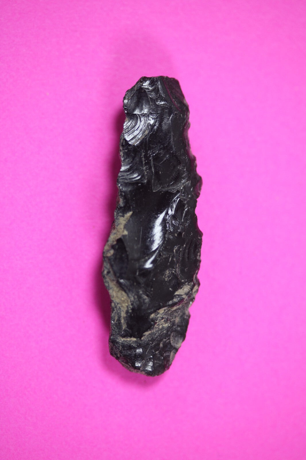 Pre Columbian Artifact Authentic Aztec Arrowhead Battle of Mexico City COA 52