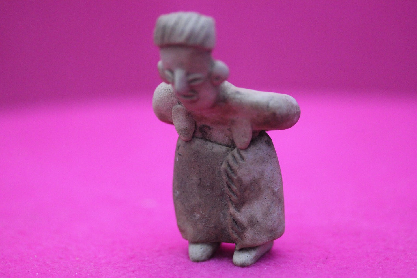 Pre Columbian Artifact Authentic Rare Grandma Tomb Figure Colima Mexico COA 156