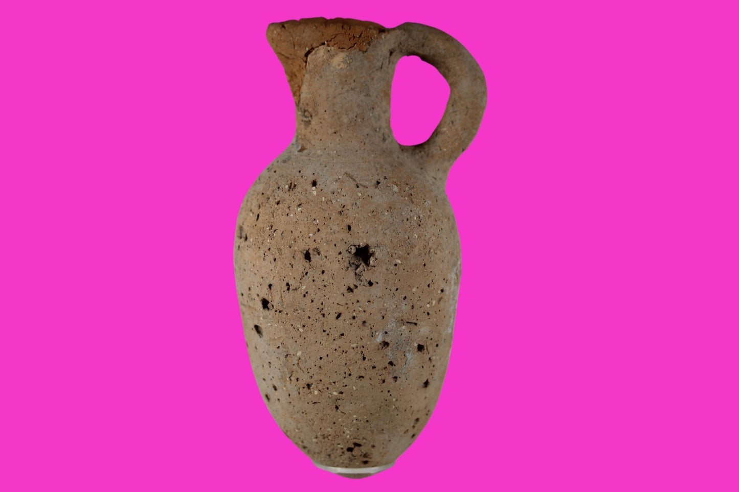 Time of Abraham Holy Land Artifact Ancient 4000 Year Old Jug 2000-1550 BC COA 45