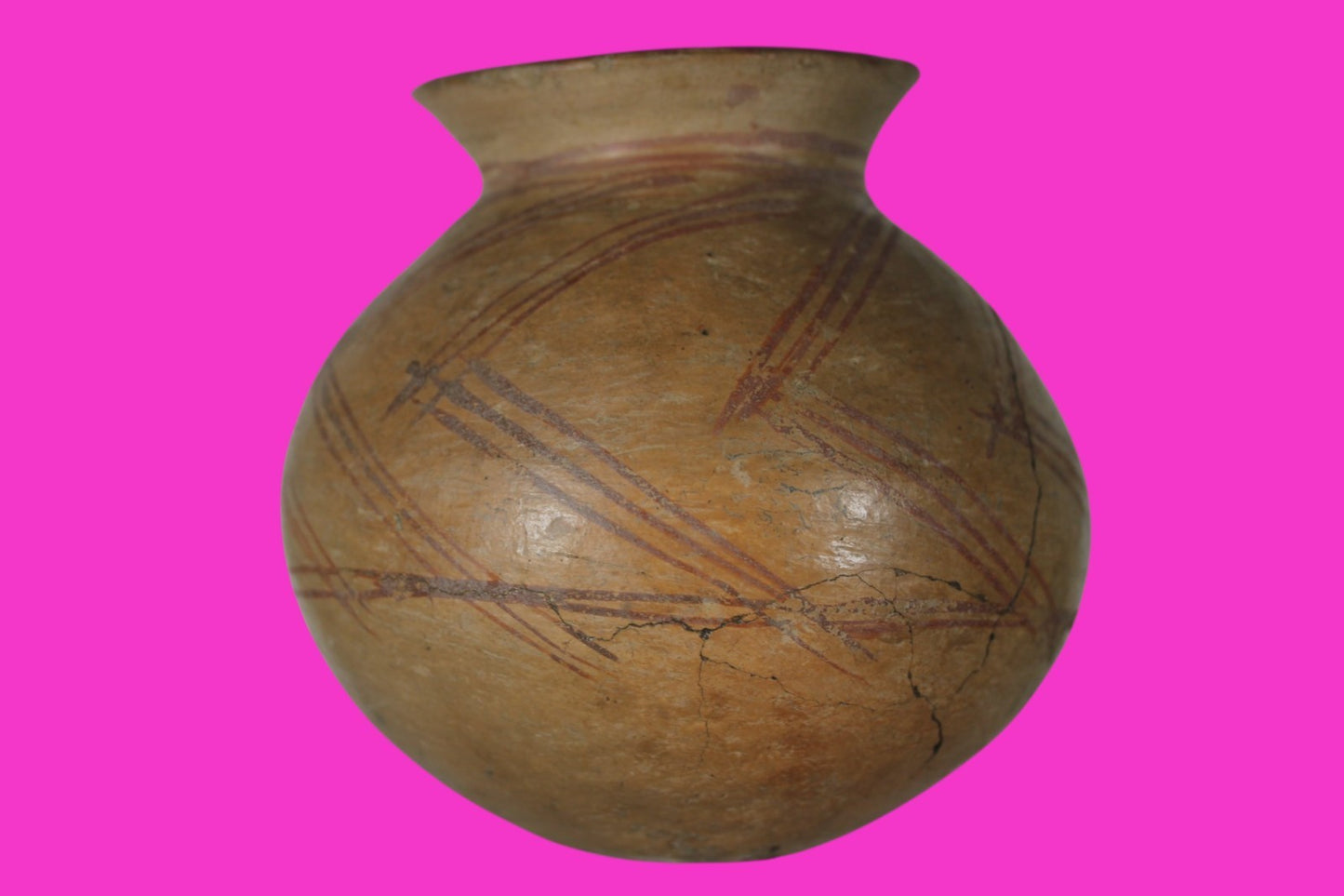 Pre Columbian Authentic Artifact Michoacan Large Olla Mexico 100 - 400BC COA J36