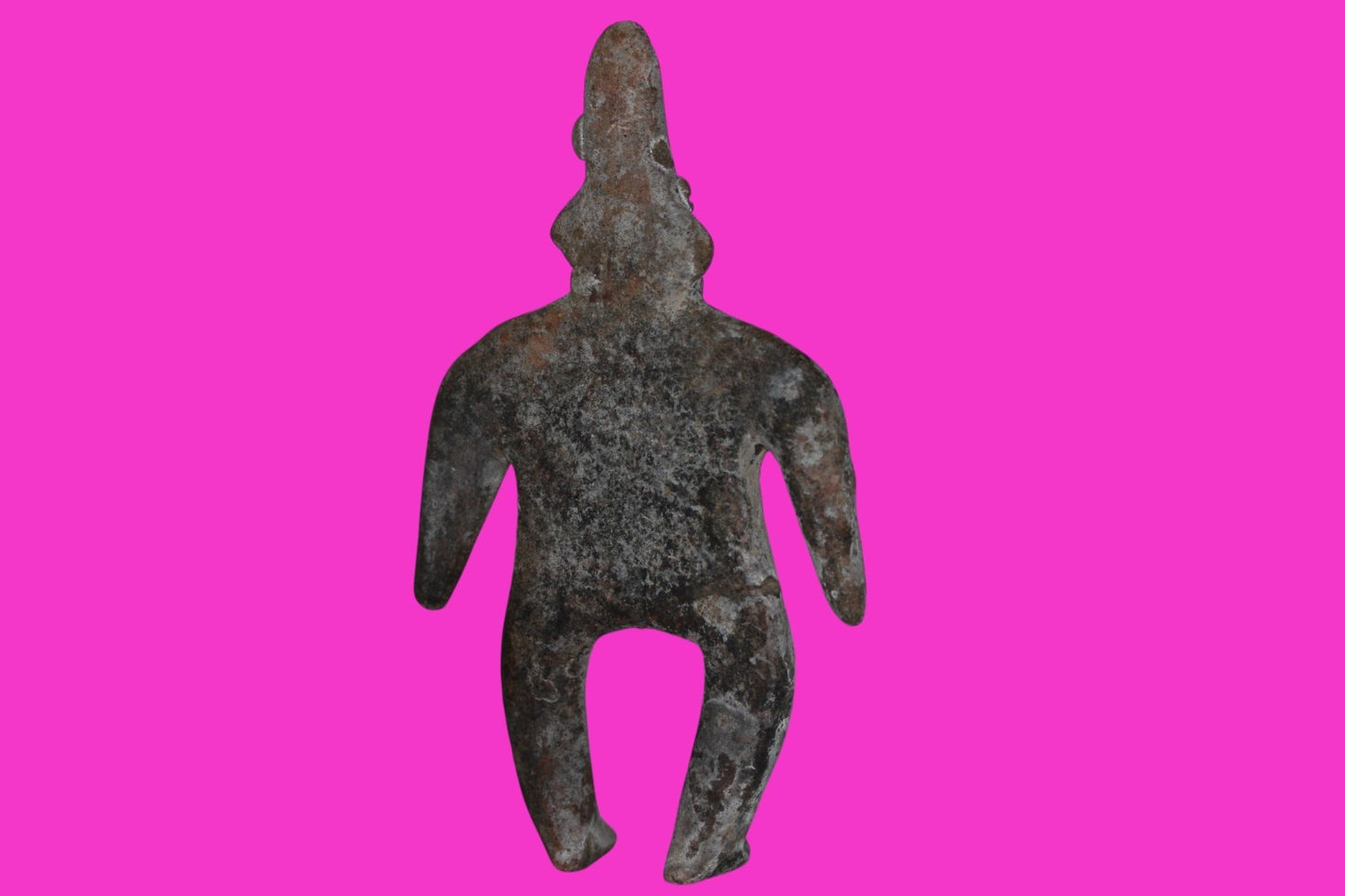 Pre Columbian Authentic Artifact Male Archaic Tomb Figure Colima Mexico COA 19