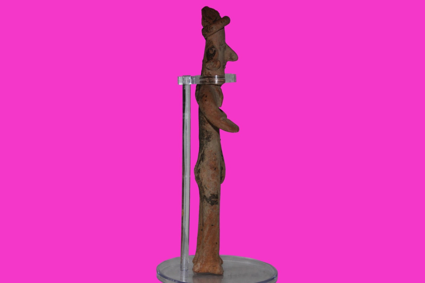 Pre Columbian Artifact 7 in Female Shaft Tomb Figure Colima Mexico 100BC COA 270