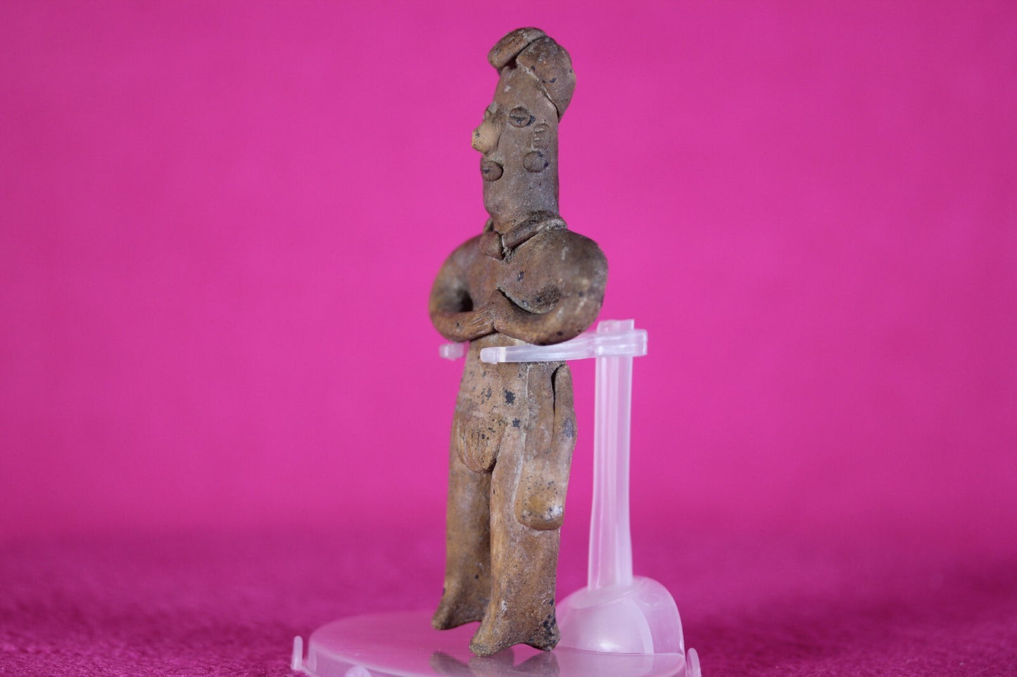 Pre Columbian Artifact Colima Figure Mexico 300BC-300AD Certified COA J73