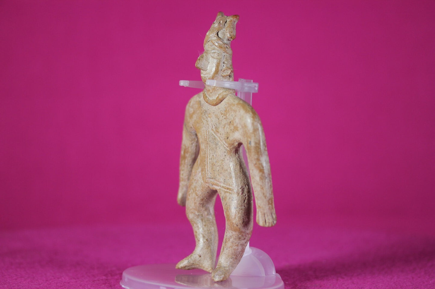 Pre Columbian Artifact Colima Figure Mexico 300BC-300AD Certified COA J30