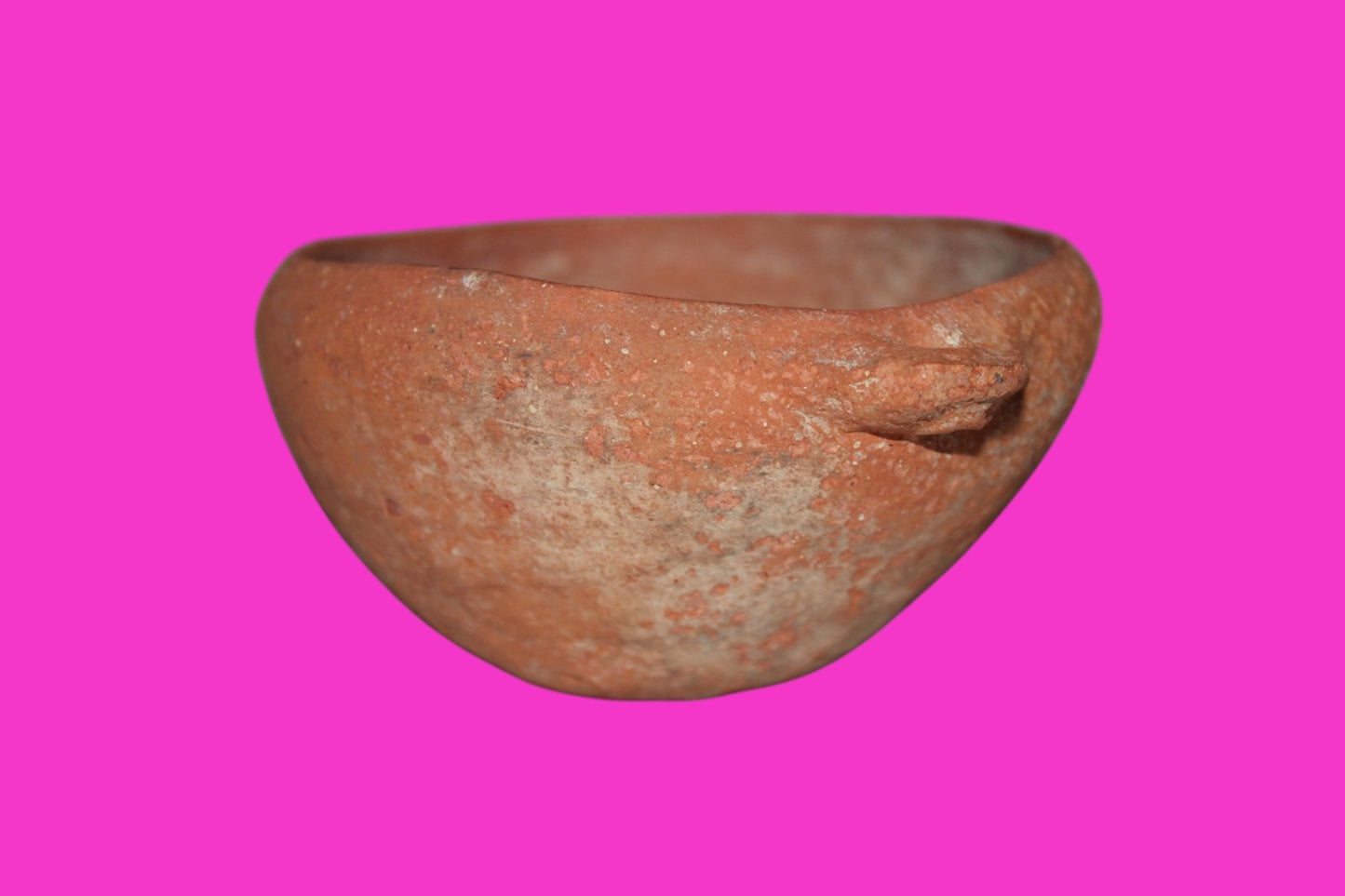 Holy Land Artifact Authentic 4000 Year Old Cup Time of Abraham 2000 BC COA J121