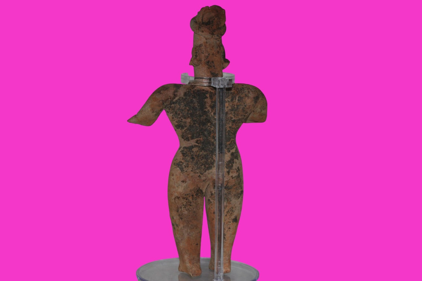 Pre Columbian Artifact 7 in Female Shaft Tomb Figure Colima Mexico 100BC COA 270