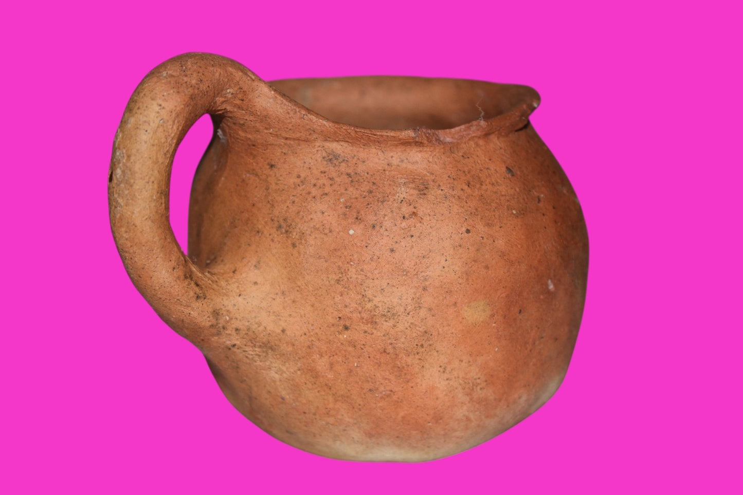 Holy Land Artifact Ancient 4000 Year Old Cup Time of Abraham 2000 BC COA J120