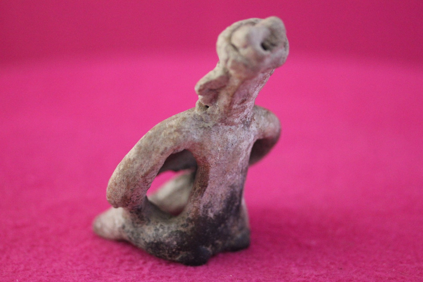 Pre Columbian Authentic Artifact Rare Skirted Tomb Figure Colima Mexico COA 183