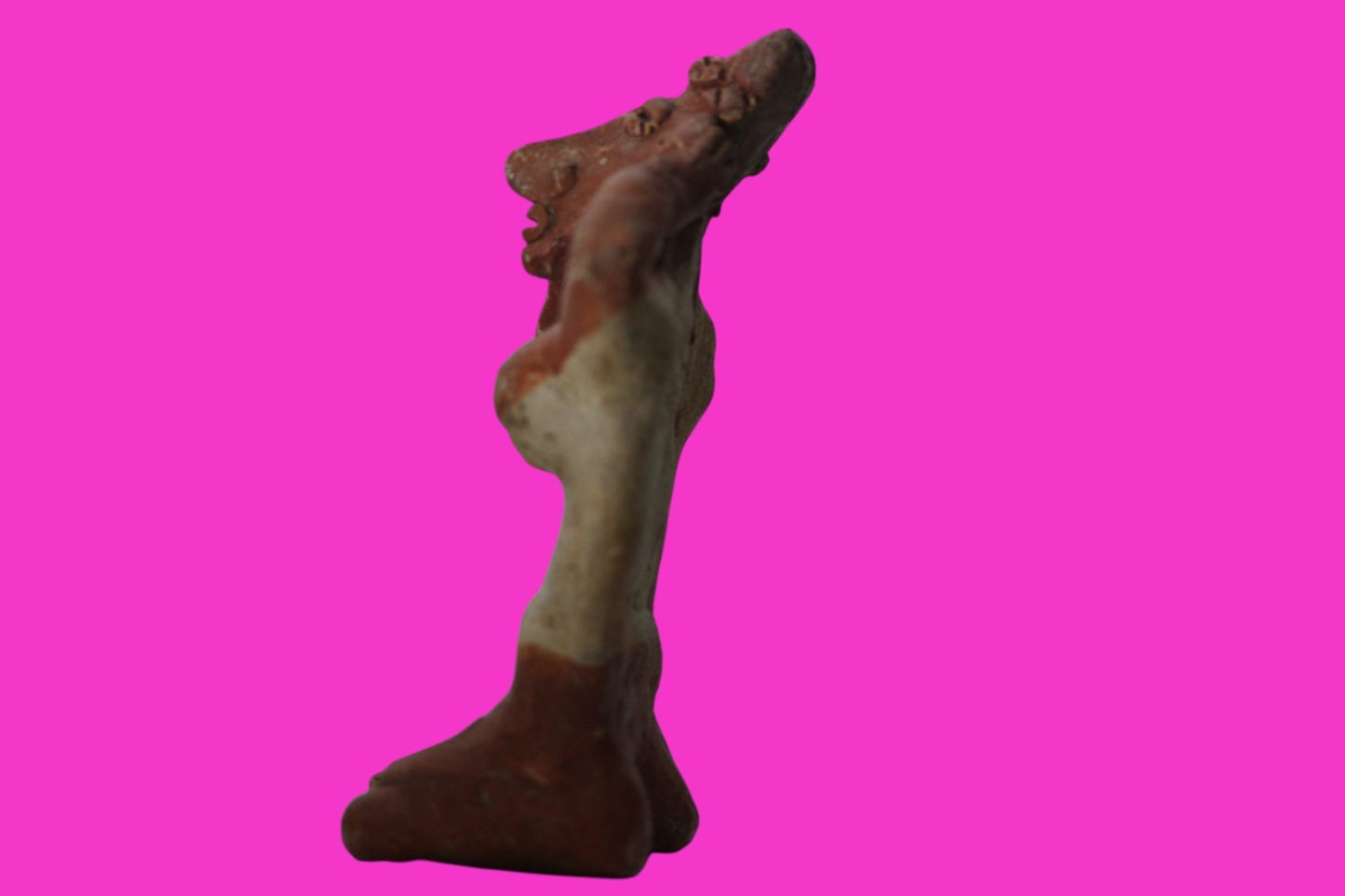 Pre Columbian Genuine Artifact Female Jalisco Figure Mexico 250BC-1000AD COA 209