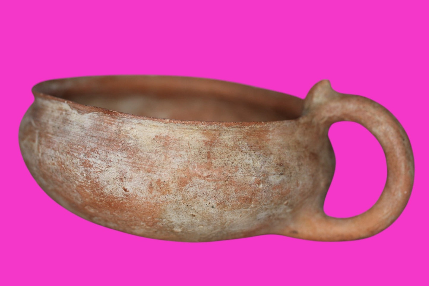 Holy Land Artifact Authentic 4000 Year Old Cup Time of Abraham 2000 BC COA J112