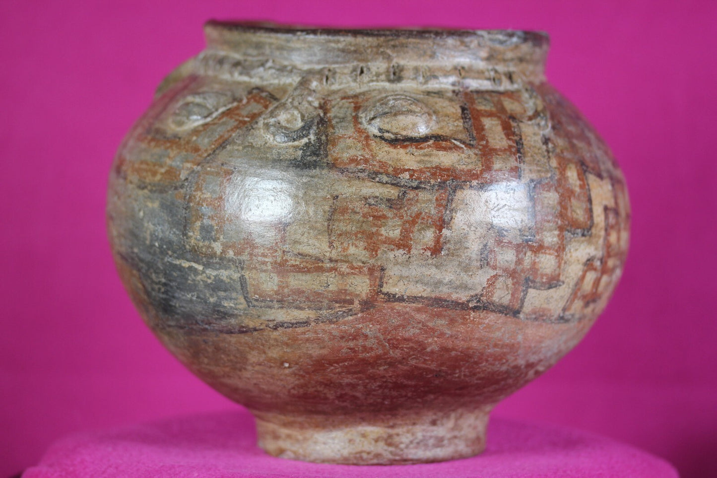 Authentic Pre Columbian  Artifact  Bowl Nicoya Costa Rica 800-1200 AD COA J22