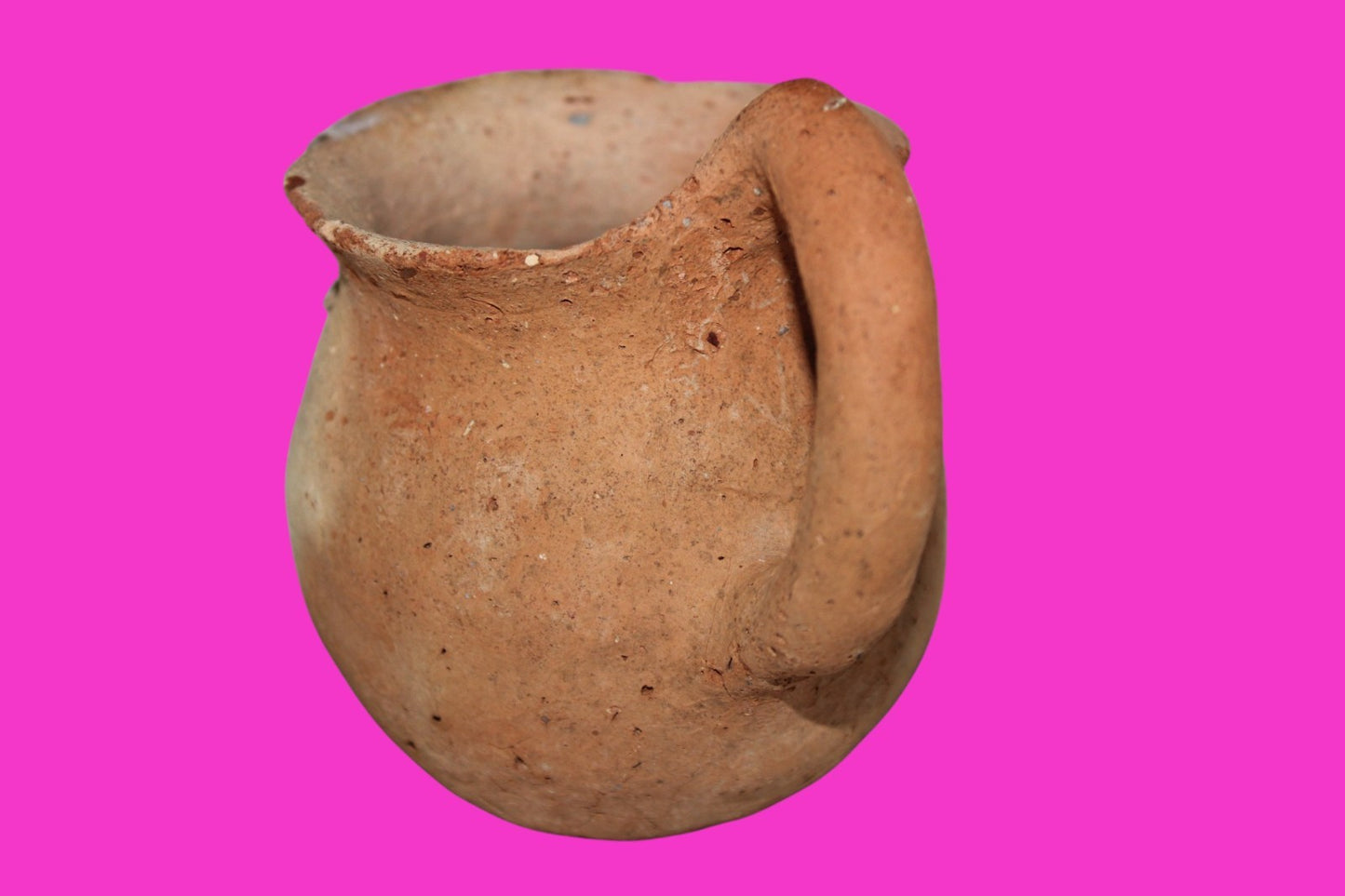 Time Of Abraham Holy Land Artifact Ancient 4000 Year Old Cup 2000 BC COA 25