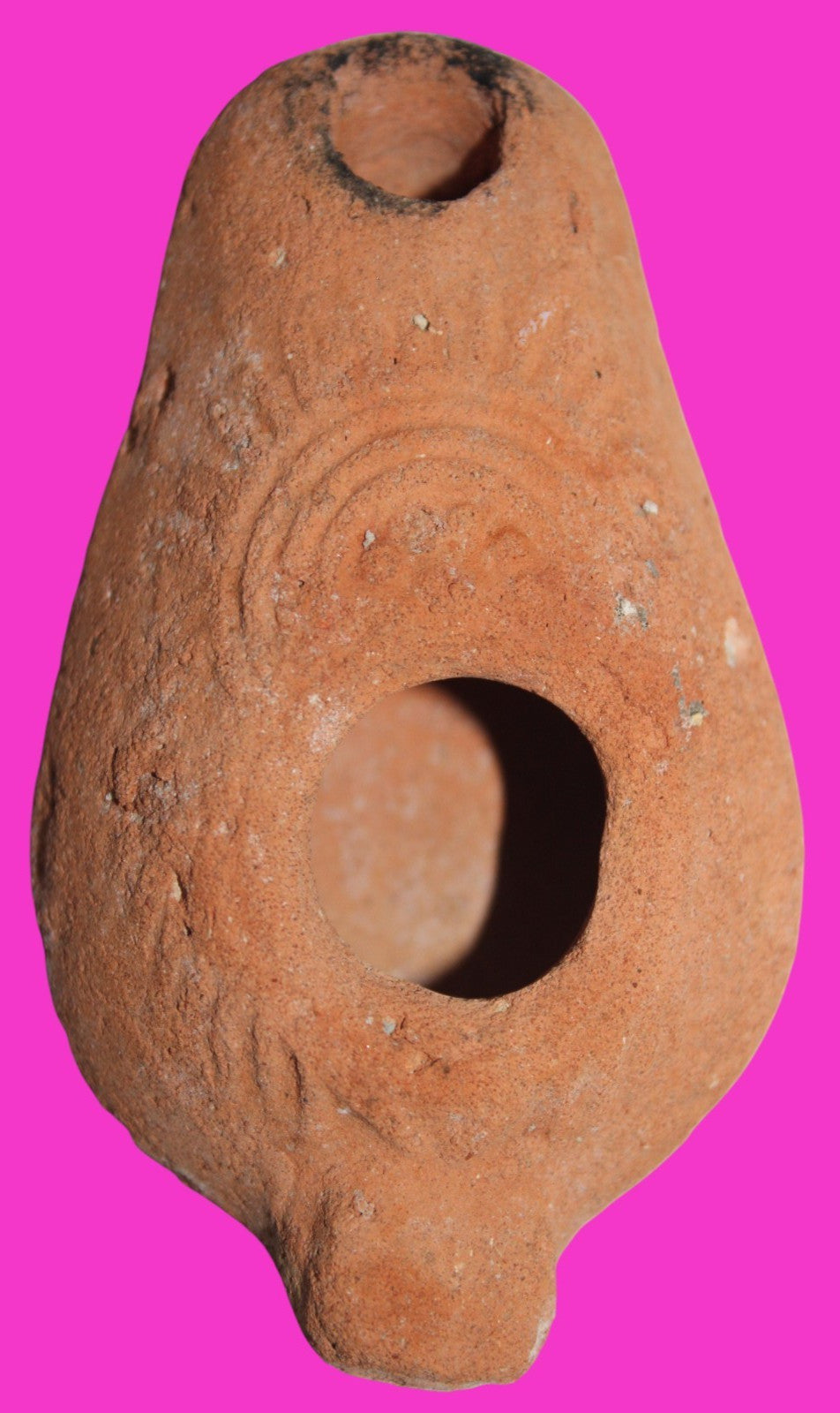 Ancient Holy Land Oil Lamp Artifact From Jesus Christ Home Land 100-500AD COA 56