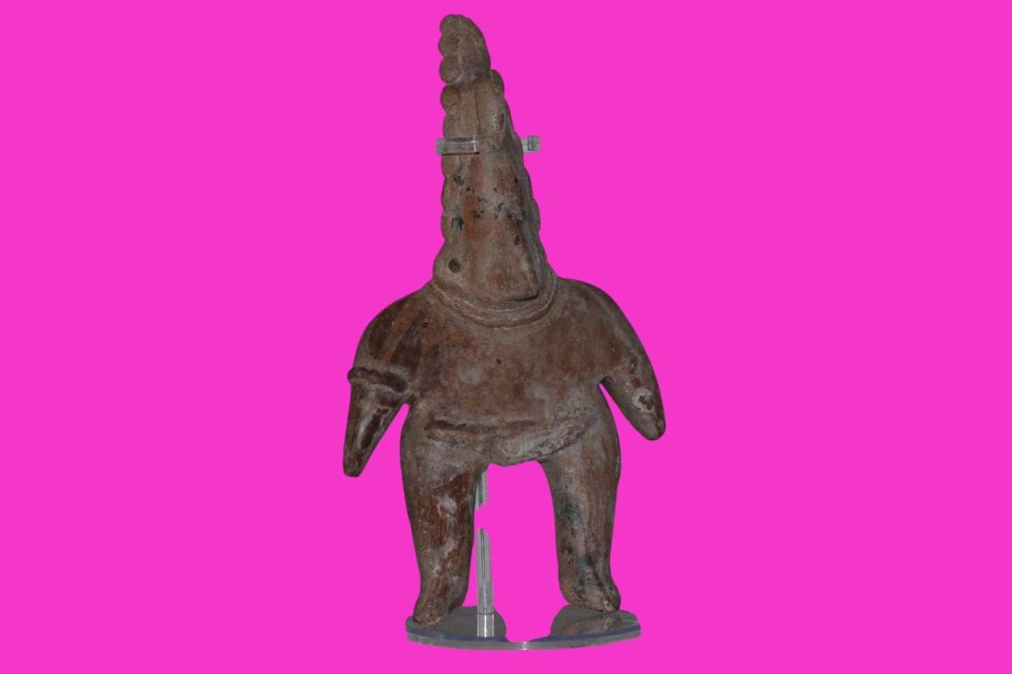 Pre Columbian Authentic Artifact Archaic Shaman Tomb Figure Colima Mexico COA 20