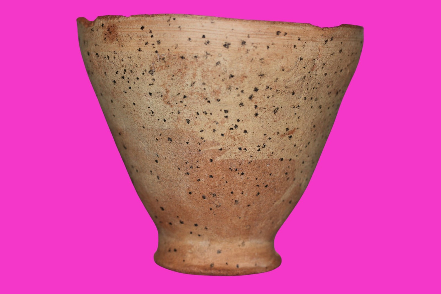 Time of Abraham Holy Land Artifact Ancient 4000 Year Old Cup  2000 BC COA J143