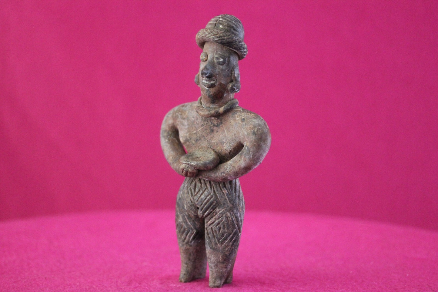 Pre Columbian Authentic Artifact Tomb Figure Colima Mexico 100 BC-250 AD COA 171