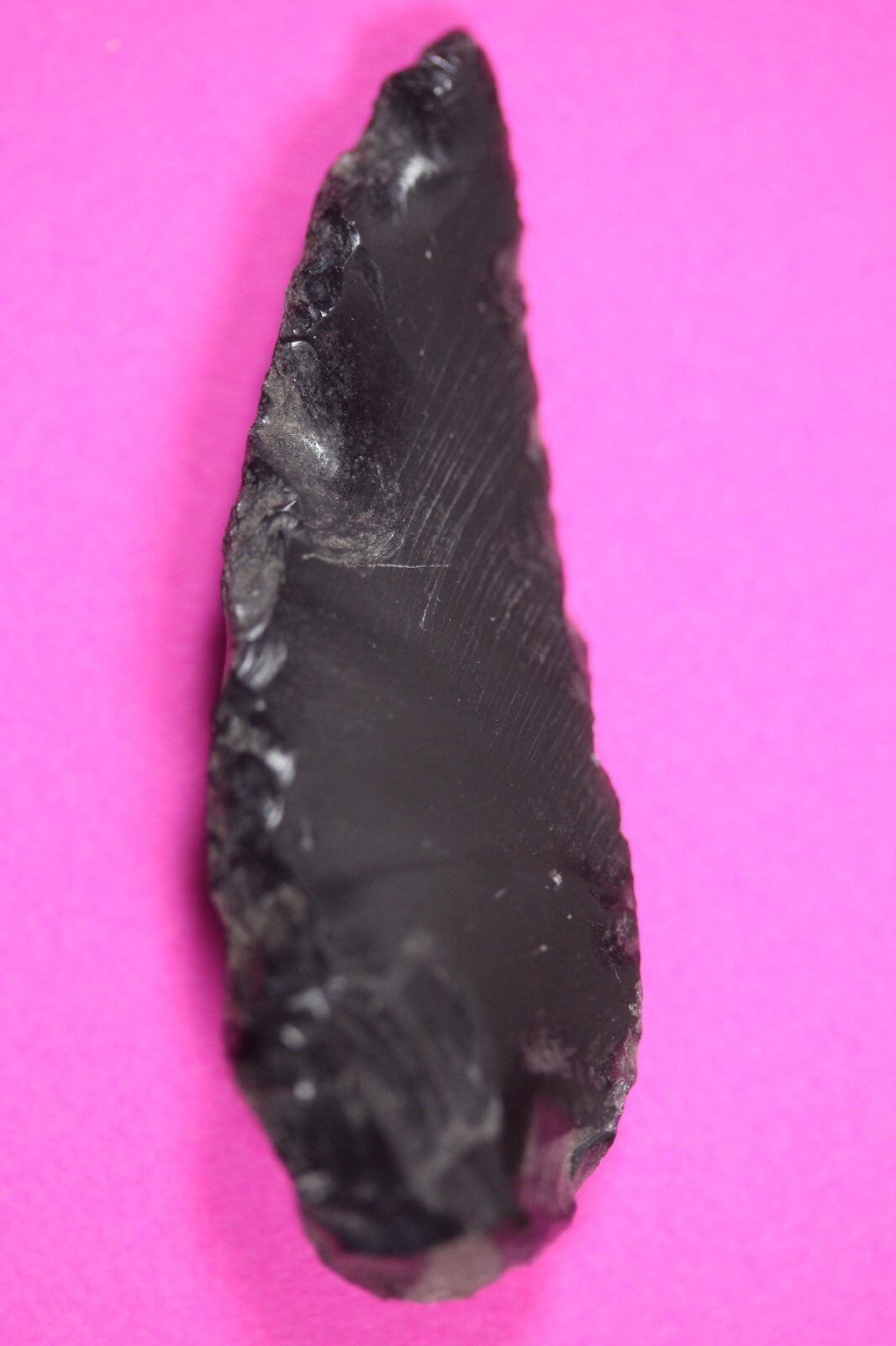 Pre Columbian Artifact Authentic Aztec Arrowhead Battle of Mexico City COA 07