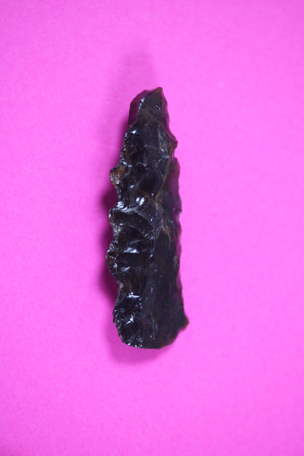 Pre Columbian Artifact Authentic Aztec Arrowhead Battle of Mexico City COA 61