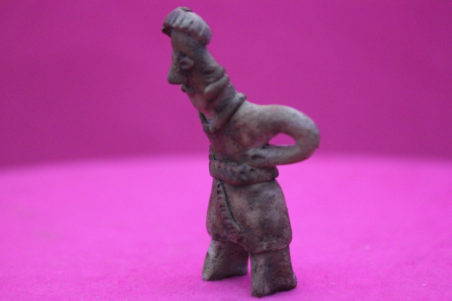 Pre Columbian Artifact Authentic Rare Grandma Tomb Figure Colima Mexico  COA 154