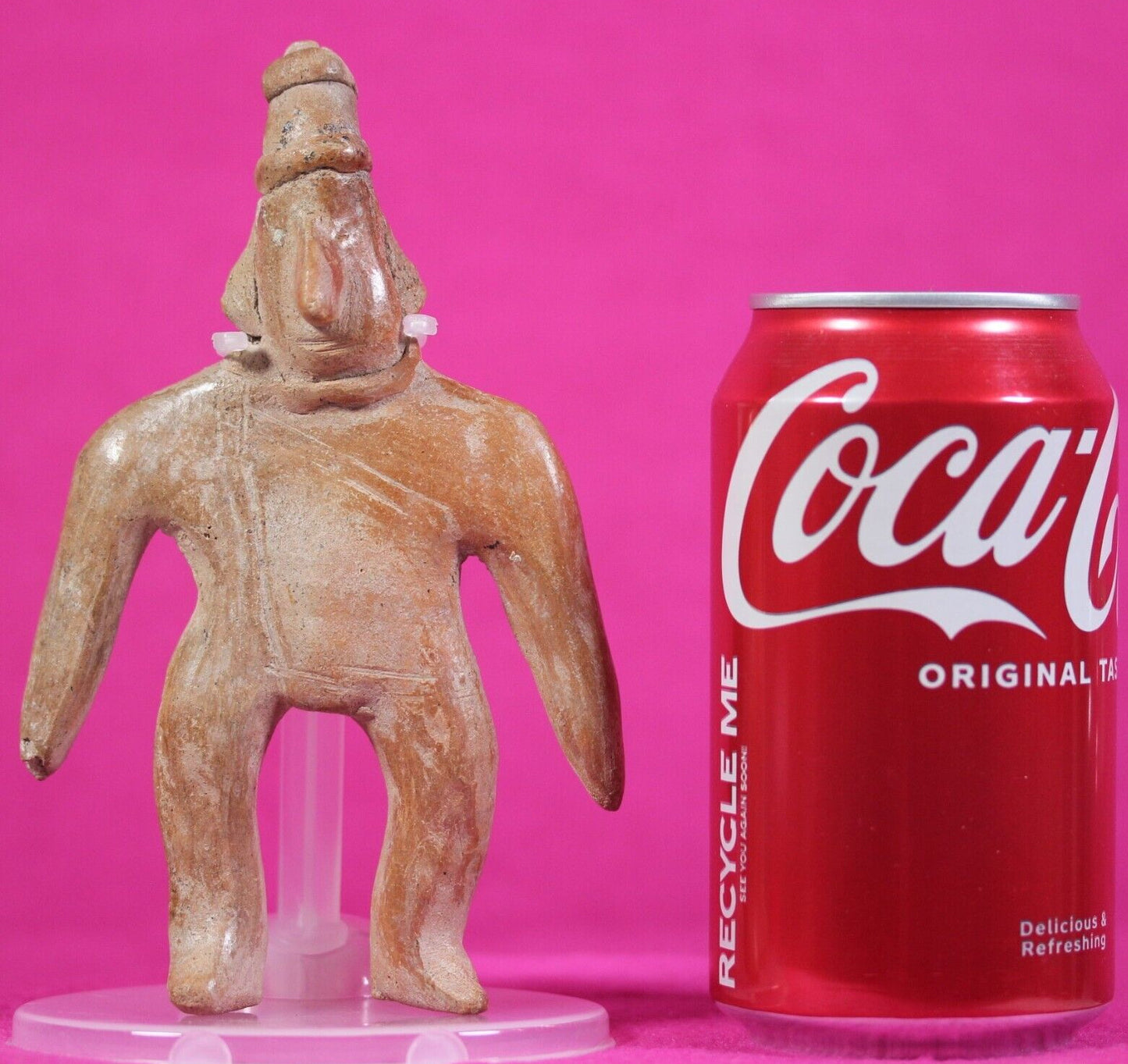 Pre Columbian Artifact Colima Shaman Mexico 300BC-300AD Certified COA J12